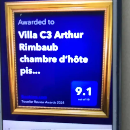C3 Arthur Rimbaub D'hote Piscine Proche 600m Bed & Breakfast Cagnes-sur-Mer